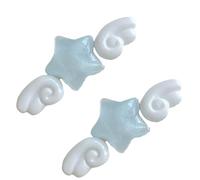 Fermaglio per capelli a becco d'anatra anni 2000 dolce stella ala design per le donne adolescenti sottili accessori per capelli clip per capelli per le donne con capelli sottili