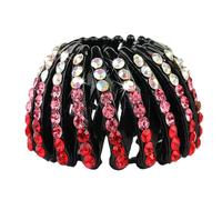Fermaglio per capelli a d' con strass - Artiglio per capelli a d' con