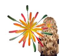 Fermaglio Per Capelli A Di Fuoco Per Capodanno Forcine Colorate Leggere