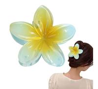 Fermaglio per capelli a di hawaiano, Fl ower Ha ir Claw Clip s - Hawaiian Cla w - Clip grandi o spesse e sottili, accessori di bellezza colorati per ragazze, donne, signore