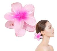 Fermaglio per capelli a di hawaiano, Fl ower Ha ir Claw Clip s - Hawaiian Cla w - Clip grandi o spesse e sottili, accessori di bellezza colorati per ragazze, donne, signore