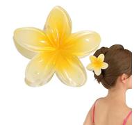 Fermaglio per capelli a di hawaiano, Fl ower Ha ir Claw Clip s - Hawaiian Cla w - Clip grandi o spesse e sottili, accessori di bellezza colorati per ragazze, donne, signore