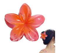 Fermaglio per capelli a di hawaiano, Fl ower Ha ir Claw Clip s - Hawaiian Cla w - Clip grandi o spesse e sottili, accessori di bellezza colorati per ragazze, donne, signore