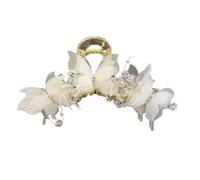 Fermaglio per capelli a farfalla senza tracce Updos Clip a molla forte da donna ornamento per lo styling dei capelli grande clip per quotidiano e formale