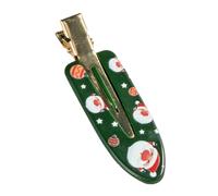 Fermaglio per capelli a forma di albero di Natale, senza pieghe, vischio, per donne e ragazze, per capodanno