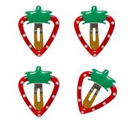 Fermaglio per capelli a forma di ananas e fragola dolce e piatta, per capelli a forma di ananas e uva e ananas anni 2000