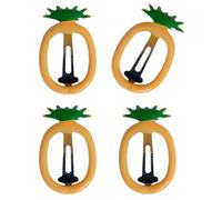 Fermaglio per capelli a forma di ananas e fragola dolce e piatta, per capelli a forma di ananas e uva e ananas anni 2000