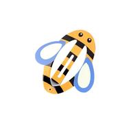 Fermaglio per capelli a forma di anatra, con motivo a farfalla, stile anni 2000, motivo: orso, gattino