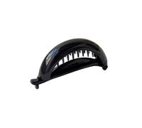 Fermaglio Per Capelli A Forma Di Banana Fermagli for Capelli Trasparenti A Banana Accessori Trasversali Versatili for Le Donne(Black)
