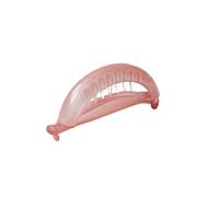 Fermaglio Per Capelli A Forma Di Banana Fermagli for Capelli Trasparenti A Banana Accessori Trasversali Versatili for Le Donne(Pink)
