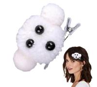 Fermaglio per capelli a forma di cane per donne - Grazioso fermaglio per capelli in peluche con presa forte | Fermaglio per capelli in peluche portatile