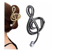Fermaglio per capelli a forma di chiave di violino, clip per capelli a forma di chiave di violino, clip per capelli a forma di chiave di sol, design unico, clip per capelli a forma di nota musicale,