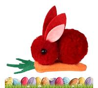 Fermaglio per capelli a forma di coniglietto, per il giorno di Pasqua, a forma di carota, per ragazze, elegante accessorio per capelli a forma di carota, per donne e ragazze
