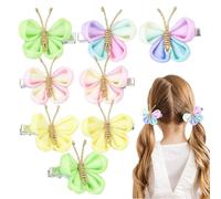 Fermaglio per capelli a forma di farfalla, con ganascia in rete a forte tenuta, elegante e resistente, accessorio creativo per capelli da donna