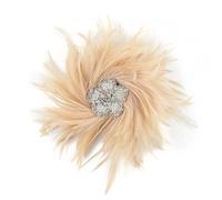 Fermaglio per capelli a forma di fiore con strass scintillanti, ornamento per festival, eventi derby, riunioni, cocktail, feste, matrimoni, copricapo