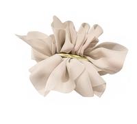 Fermaglio per capelli a forma di fiore, per donne e ragazze, con petali morbidi, elegante accessorio per capelli, decorazione per coda di cavallo, per acconciature quotidiane e occasioni speciali