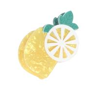 Fermaglio per capelli a forma di frutta per ragazze e donne pratiche forcine per capelli in PVC torna a scuola accessori per insegnanti