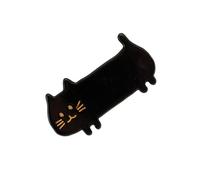 Fermaglio per capelli a forma di gatto, design elegante, aggiunge giocosità, adatto per varie acconciature, pratico delicato sui capelli