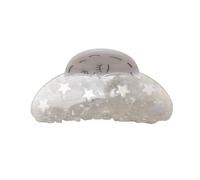 Fermaglio per capelli a forma di luna e stella, in acetato, grandi fermagli per capelli da donna, divertenti fermagli per capelli per ragazze