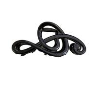 Fermaglio per capelli a forma di nota, leggero, per feste, ornamento per capelli per diversi tipi, chiusura unisex