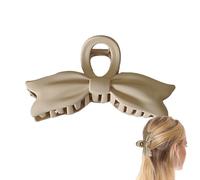 Fermaglio per capelli a forma di papillon - Grande ganascia antiscivolo, accessorio per capelli durevole, clip a tenuta forte, design elegante, presa comoda per donne e ragazze, capelli lunghi sottili