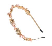 Fermaglio per capelli a forma di perle retrò in leghe fasce per le donne eleganti accessori per feste di nozze comodi ornamenti per capelli retrò