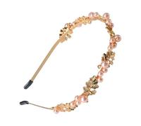 Fermaglio per capelli a forma di perle Retros Leghe Fasce per le donne eleganti accessori per feste di nozze lussuoso fascia per capelli da sposa