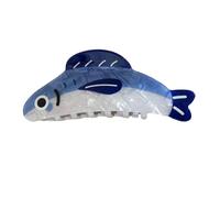 Fermaglio per capelli a forma di pesce in stile cartone animato, con forte presa, accessori per capelli alla moda per allenamenti in palestra e uscite casual, clip per capelli di tutti i giorni