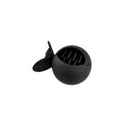 Fermaglio per capelli a forma di pesce, nero a forma di pesce piccolo fermaglio per capelli rotondo stile coreano, coda di cavallo alta clip per artiglio per capelli antiscivolo forcina accessori per