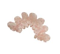 Fermaglio per capelli a forma di petalo da donna, accessorio antiscivolo in plastica, per feste di lavoro e gite nel tempo libero, tenuta flessibile