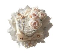 Fermaglio per capelli a forma di piccolo cappello, elastico estetico, leggero, per matrimoni e occasioni speciali