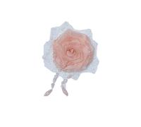 Fermaglio per capelli a forma di rosa gotico con vampiro di sangue scuro, spilla da donna, per Halloween, matrimoni, feste, vestiti, accessori