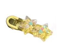 Fermaglio per capelli a forma di stella, accessorio per capelli a forma di stella, in resina, stile Y2K