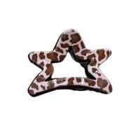 Fermaglio per capelli a forma di stella con ciondolo coreano da donna, B | Accessorio alla moda, forcina in acetato, motivo a stelle, ideale per donne e signore, abbigliamento casual ed eventi casual
