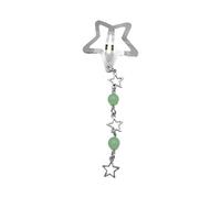 Fermaglio per capelli a forma di stella con frange pendenti con decorazione colorata per ragazze ornamenti