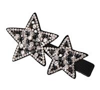Fermaglio per capelli a forma di stella con strass, accessori per capelli, a forma di stella, forcina per capelli a forma di stella
