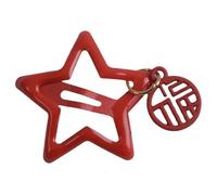 Fermaglio per capelli a forma di stella festiva, adorabile rossore per bambini, forcina per capelli a forma di stella, accessori per donne