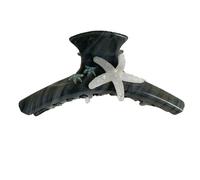 Fermaglio per capelli a forma di stella marina, graziosa clip per capelli a forma di stella marina, clip per capelli a forma di animale, clip per capelli in acetato per ragazze, piccola molletta per