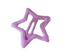 Fermaglio per capelli a forma di stella per bambini, clip laterale per ragazze calde colorate forcine per capelli dolci fermagli per capelli da donna copricapo
