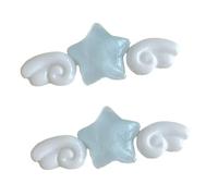 Fermaglio per capelli a forma di stella per ragazze per acconciature leggere a becco d'anatra forcine per uso quotidiano e feste a becco d'anatra clip per capelli per donne