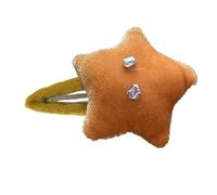 Fermaglio per capelli a forma di stella, per ragazze, velluto, fiocco per capelli, vintage, piccoli fiocchi per capelli, forcine per capelli con strass