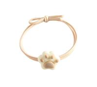 Fermaglio per capelli a forma di zampa di cartone animato principessa a grandi fasce per capelli coda di cavallo supporto per coda di cavallo