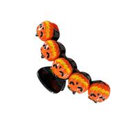 Fermaglio per capelli a forma di zucca di Halloween in resina resistente per le donne Accessorio per lo styling di vari colori Clip per capelli a forma di zucca per uso quotidiano