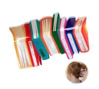 Fermaglio per capelli a libro, multifunzione, divertente, accessorio per capelli leggero per gli amanti dei libri, carino e divertente fermaglio per capelli per insegnanti per capelli spessi (A)