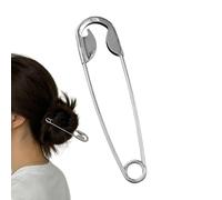 Fermaglio per Capelli a Spilla Grande | Fermacapelli alla | Clip a Tenuta Forte - per Donne Ragazze Signore Studenti Viaggiatori Festival Musicali Concerti Ufficio Vacanze Shopping Danza Viaggio