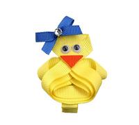 Fermaglio per capelli a tema coniglietti pasquali/pollo, per eventi scolastici e feste di festa, decorazione per bambini