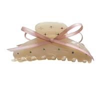 Fermaglio per capelli accattivante, elegante fermaglio per capelli, da donna, bella forcina in acetato, con impugnatura sicura, per diverse acconciature, fascia H