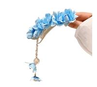 Fermaglio per capelli alla moda con camelie artificiali, design con fiore di camelia, presa sicura, clip per capelli a becco d'anatra per acconciature da sposa