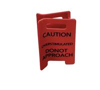 Fermaglio per capelli alla moda con design sovrastimolato di cautela sospiro creativo per feste quotidiane Comfort ed elegante Fermagli per capelli divertenti