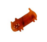 Fermaglio per capelli alla moda con gatto, pratico accessorio per capelli per diverse età, soprattutto per amanti dei gatti, in acetato e lega